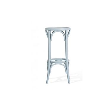 Scaun de bar din lemn de fag 73 Cool Grey, l47xA47xH78 cm