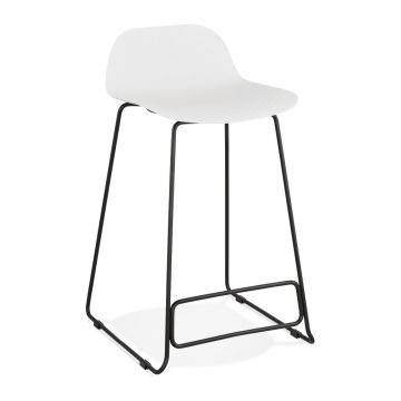 Scaun de bar Kokoon Slade, înălțime 85 cm, alb