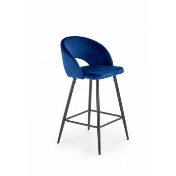 Scaun Bar H96 Albastru