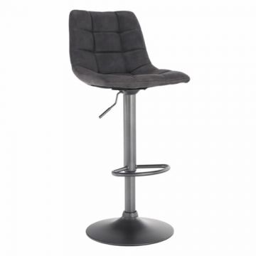 Scaun de bar Lahela gri inchis
