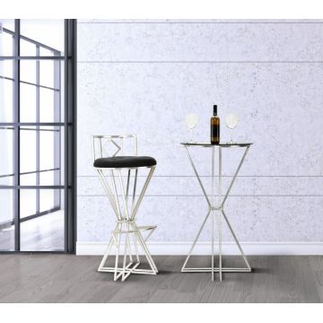 Scaun de bar OSLO (cm) O 41,5X90