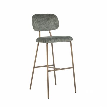 Scaun de bar Xenia thyme fusion auriu mat