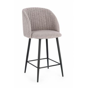 Scaun caunter, Queen Negru Mink