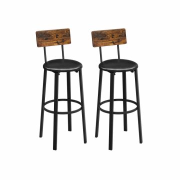 Scaun de bar, 40.1x44.2x100.5cm, SONGMICS