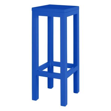 Scaun de bar albastru 75 cm Axel – Really Nice Things