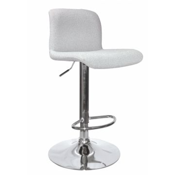 Scaun de bar, Rafael Chrome-Gri