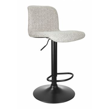 Scaun de bar, Rafael negru-bej
