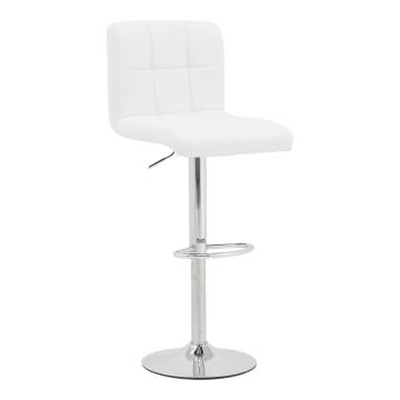 Saun de bar Remina Pako World Alb 44x44x112 cm