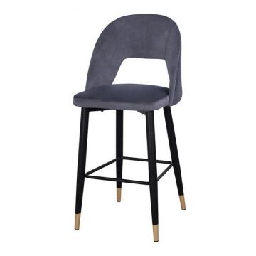 Scaun bar CIPRESO GRI  H-72CM - PROMO - Default Title