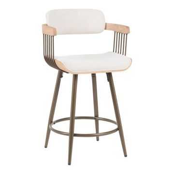 Scaun de bar Cameo Bronz 53x50x93 cm