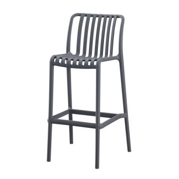Scaun de bar DANILO  H75 CM - Grey