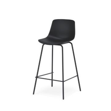 Scaun de bar ESTON H68 CM - Negru
