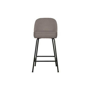 Scaun de bar gri (înălțime șezut 64 cm) Vogue – WOOOD