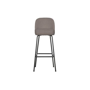 Scaun de bar gri (înălțime șezut 79 cm) Vogue – WOOOD