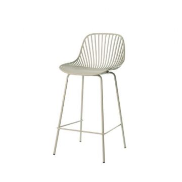 Scaun de bar PAITON H65 CM - Verde menta