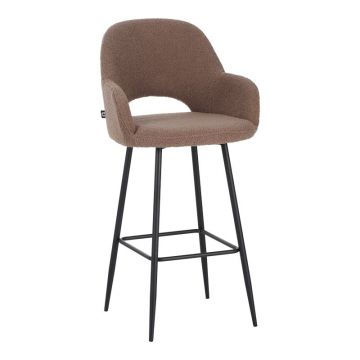 Scaun de bar Renish, Pako World, Cappuccino, 51x57x114 cm