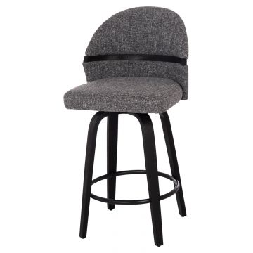 Scaun de bar rotativ APARCA H65 CM - Grey
