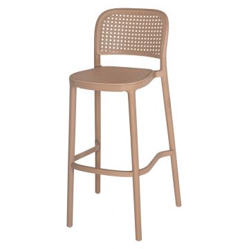Scaun de bar TUCUMAR  H76 CM - Beige
