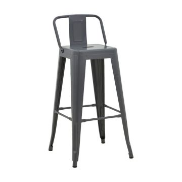 Scaun de bar Utopia Gri 42x42x86 cm