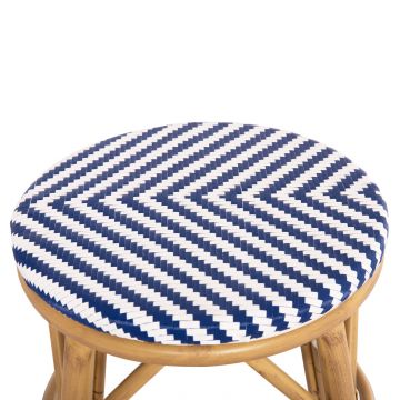 Taburet HARDIV - Albastru